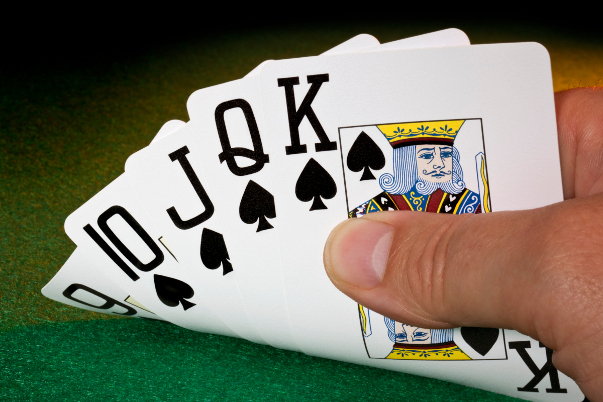 quinte flush royale au poker
